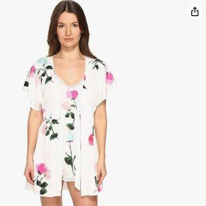 Kate Spade new york womens Charmeuse Robe sz XS/S